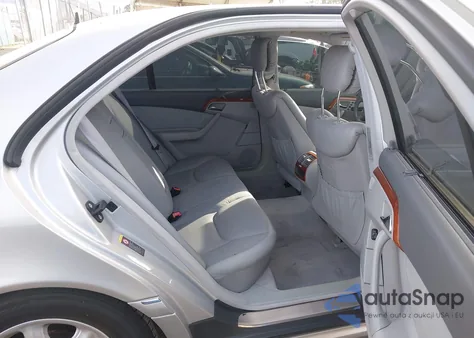 2001 Mercedes-Benz S 430 из США, поврежденный, VIN WDBNG70J11A221376